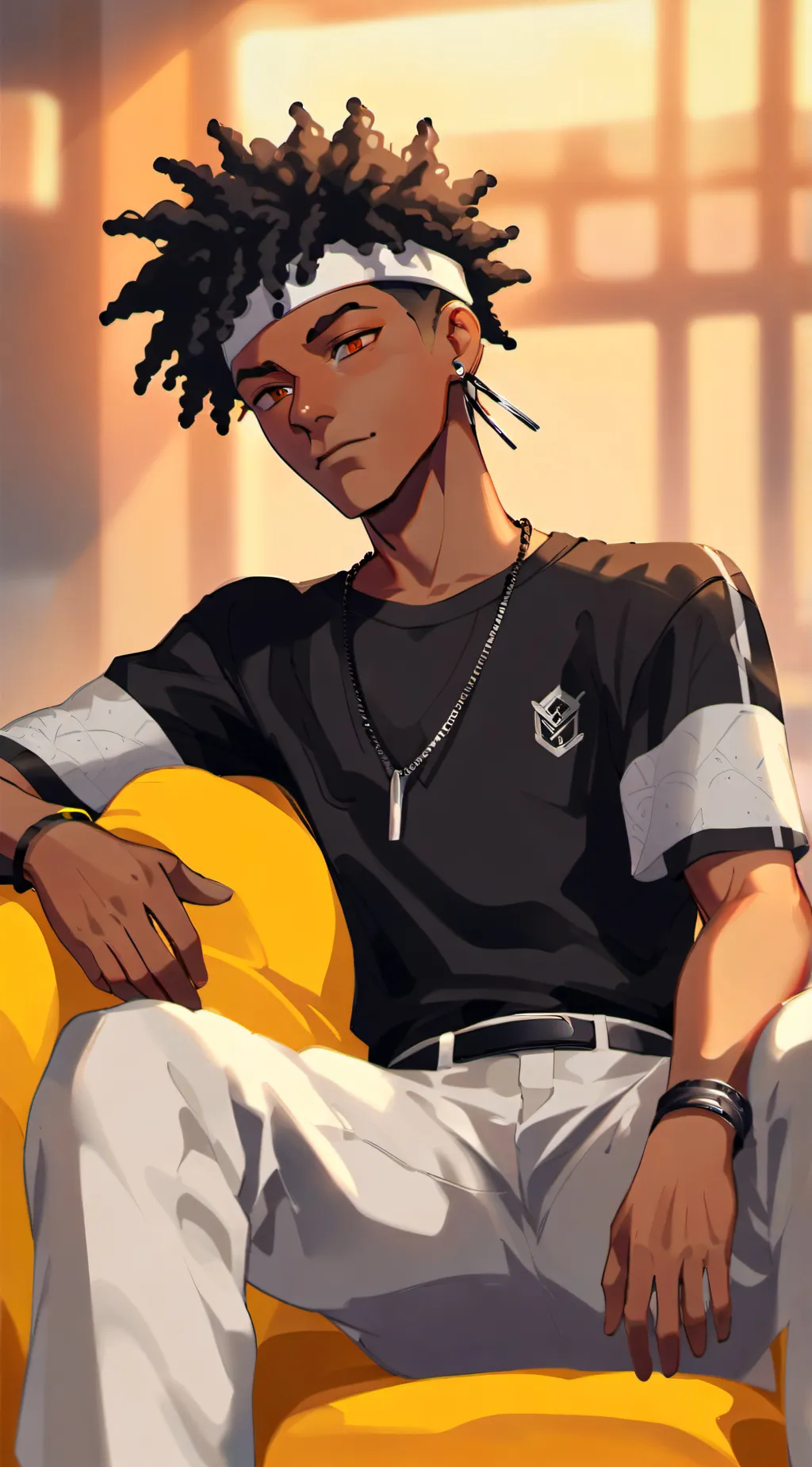 ai character: Dom background