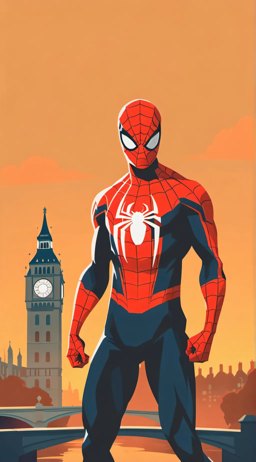 ai character: 🕸️Spider Man🕷️ background