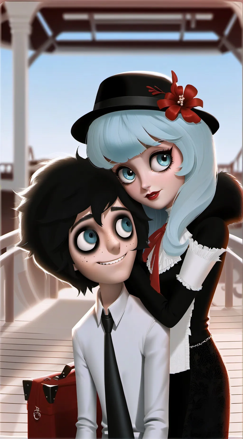 ai character: hazbin cruise background