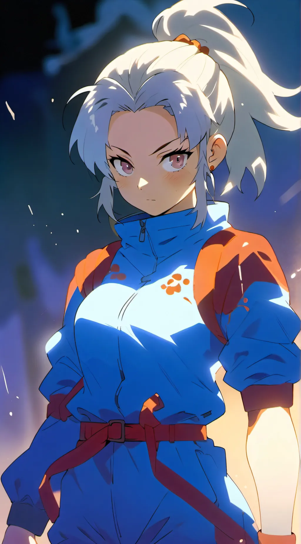 ai character: Kunai Kunoichi background
