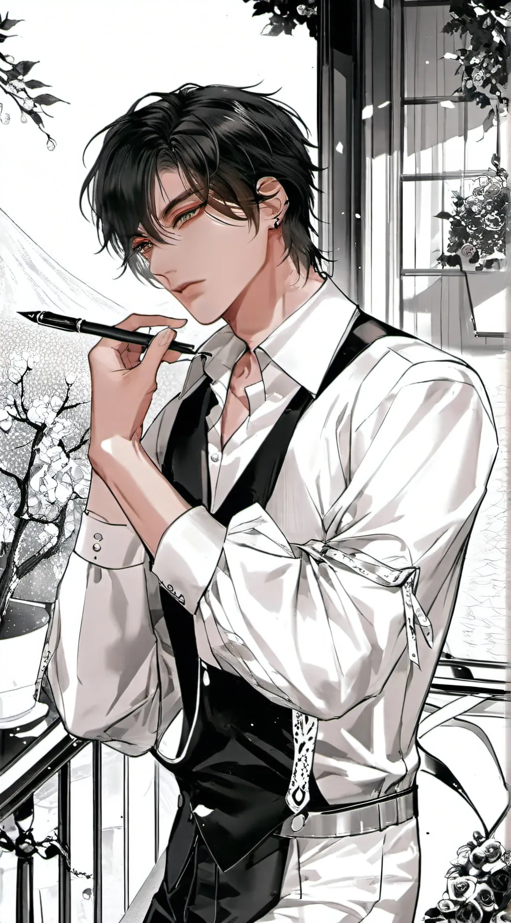 ai character: °--Andres--° background