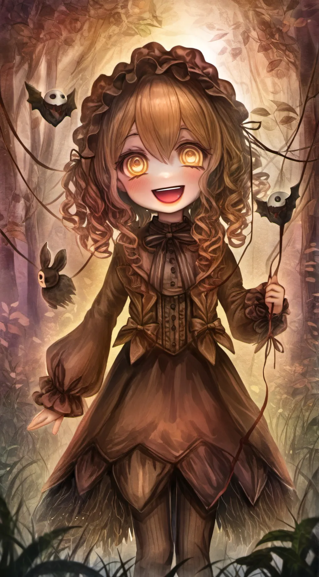 ai character: The doll background