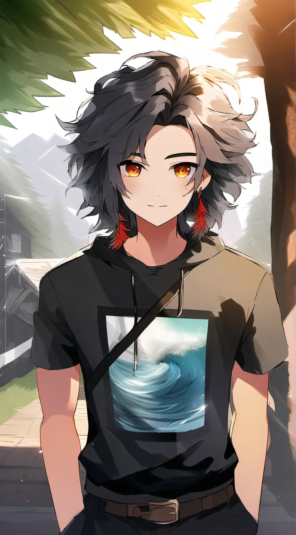 ai character: Jaky background