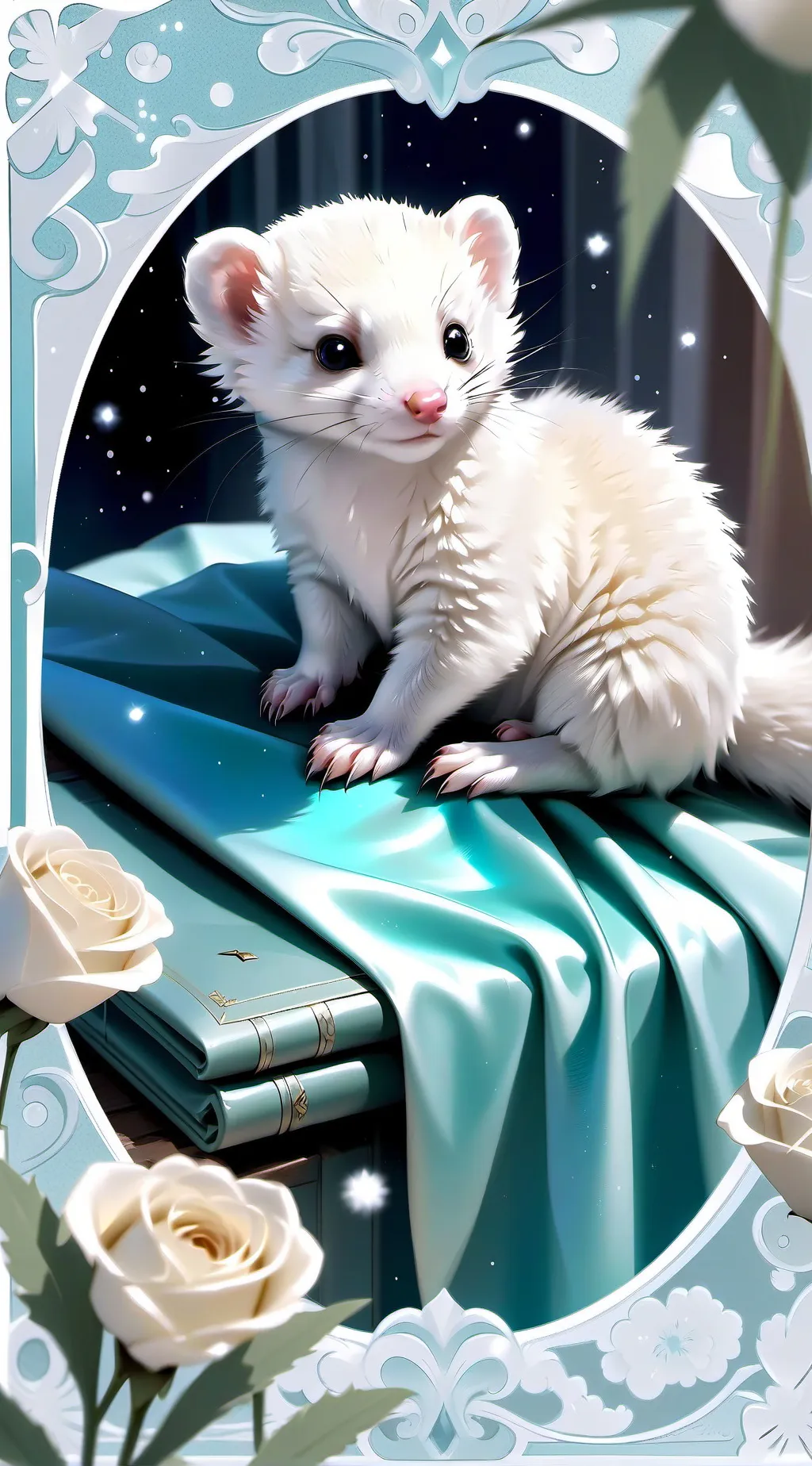 ai character: Drarry Ferret  background