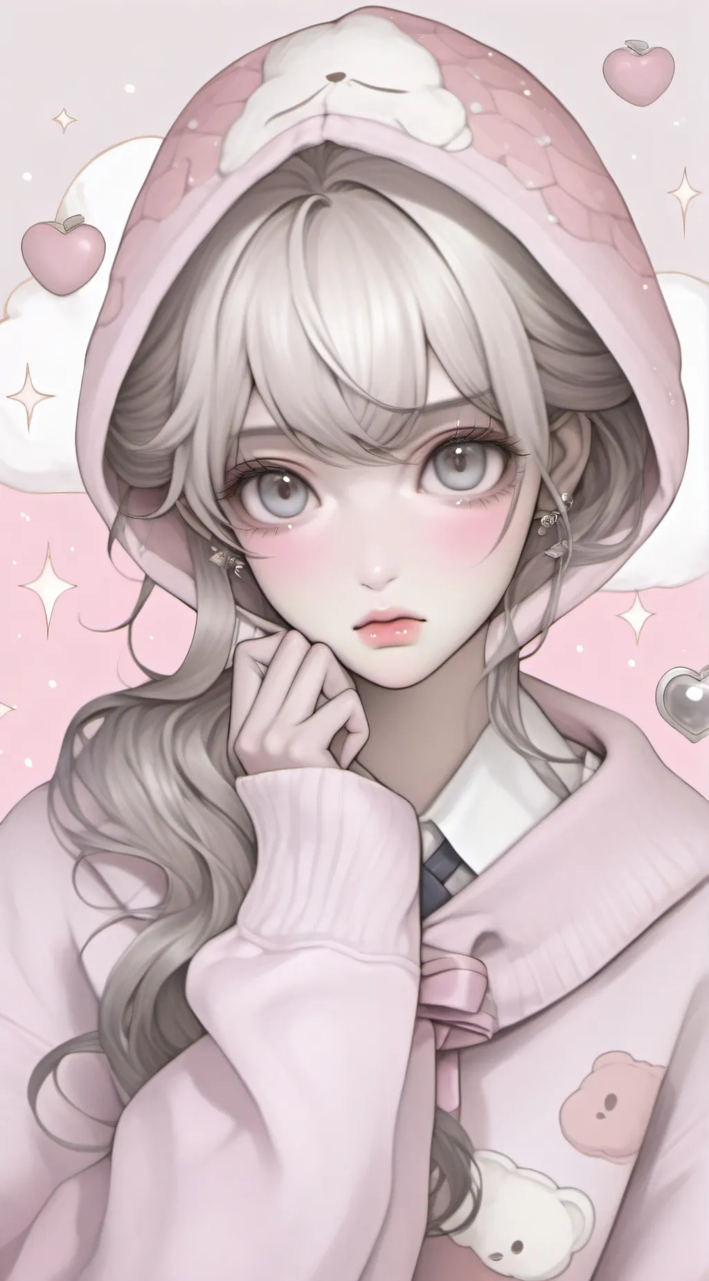 ai character: Mariah ♡ background