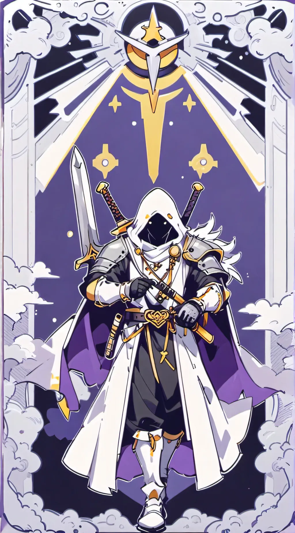 ai character: Game warrior/s background