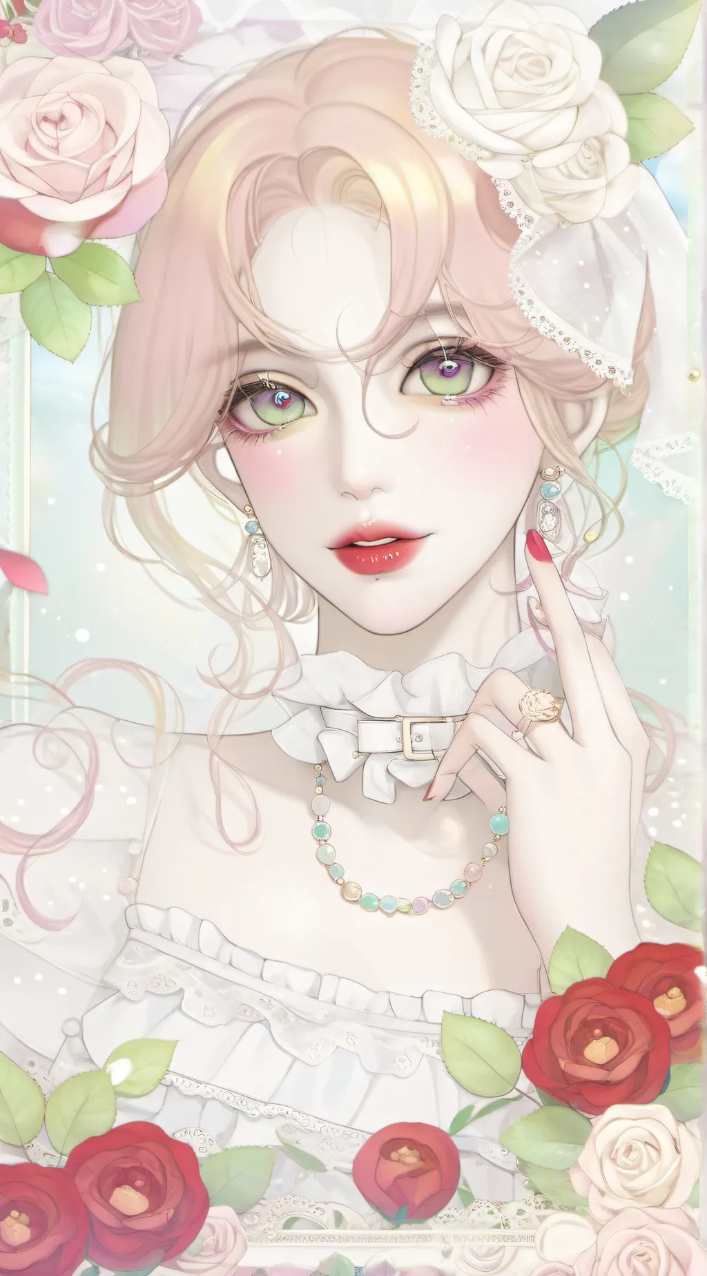 ai character: 🌹Rosey🌹 background