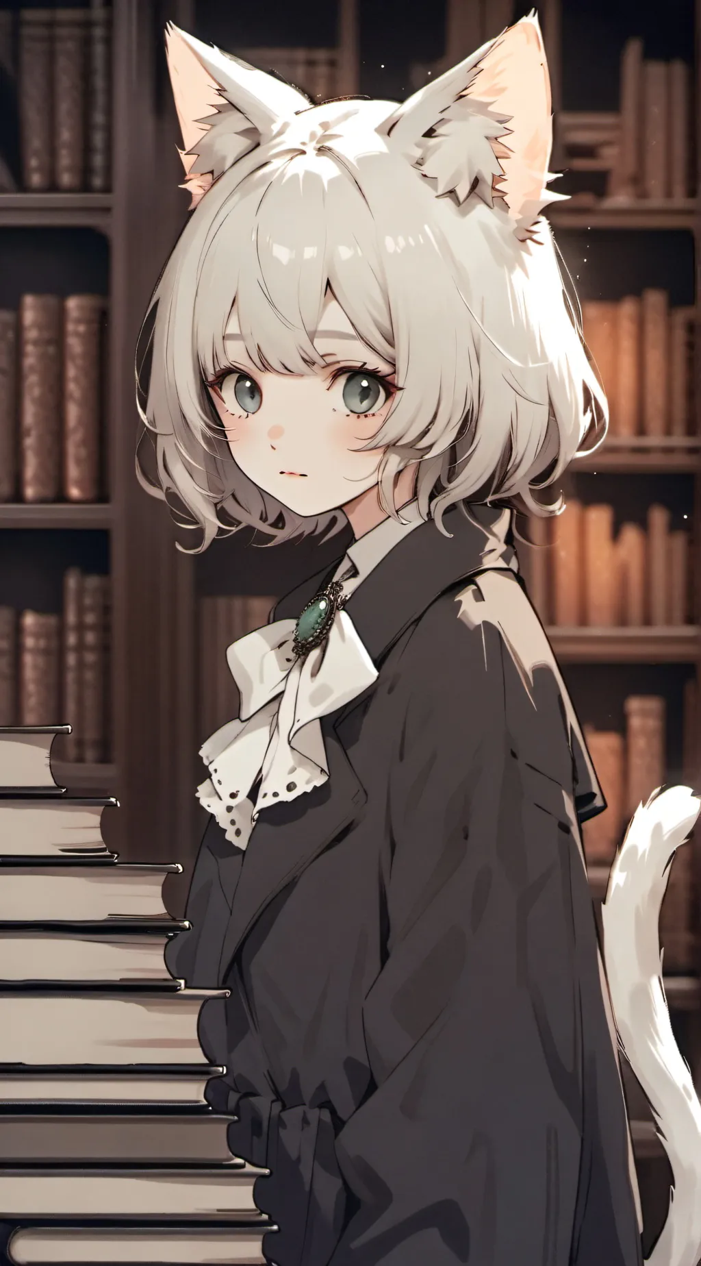 ai character: Neko background