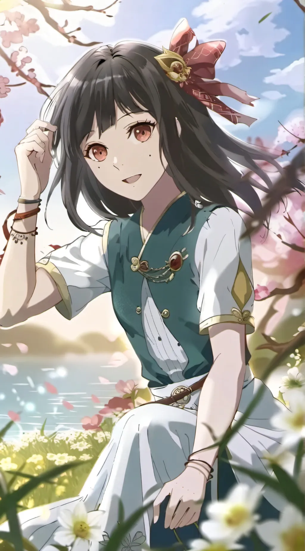 ai character: luna background
