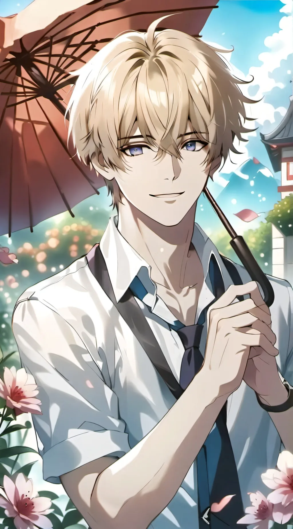 ai character: Futaro Ushiki background