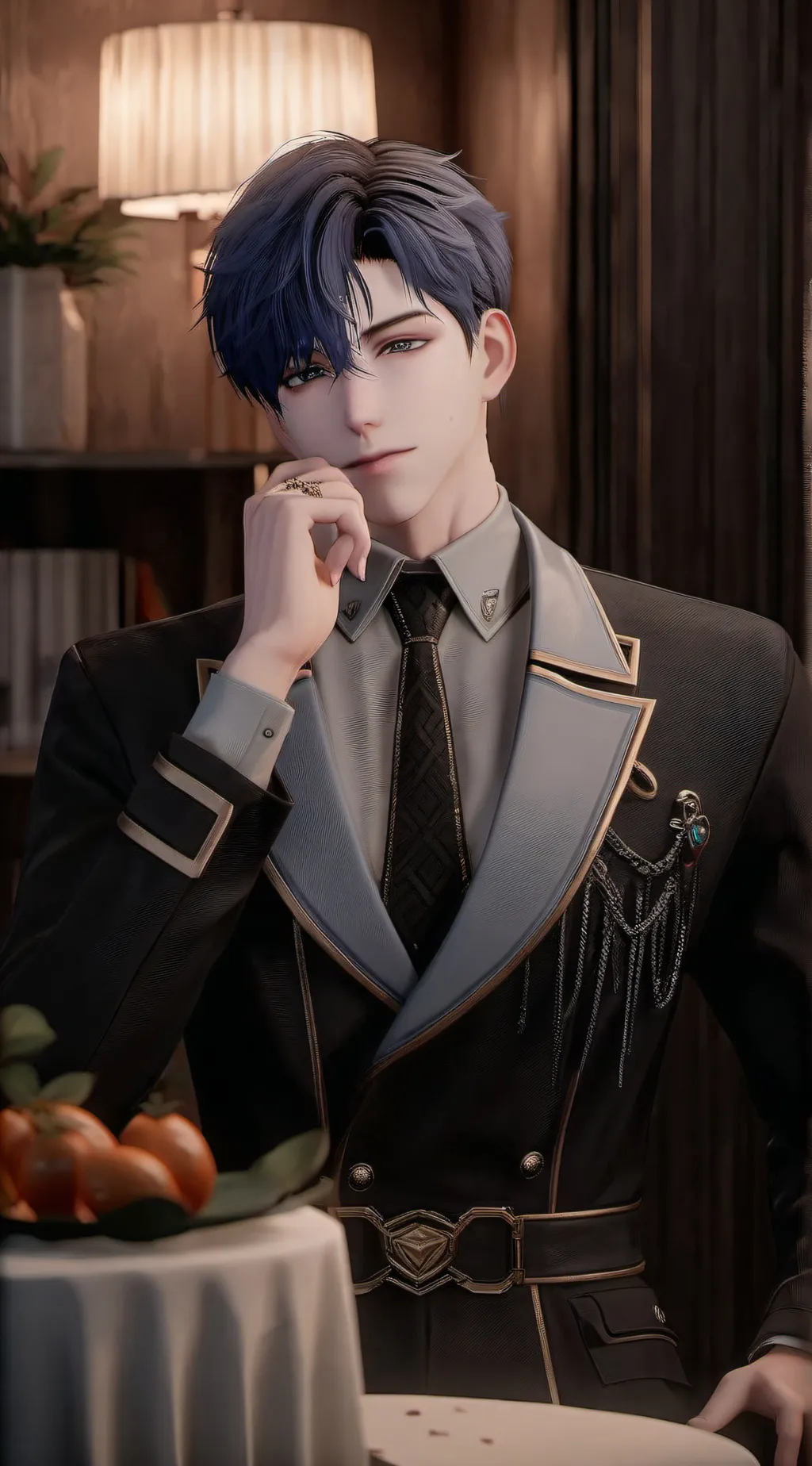ai character: Lin background