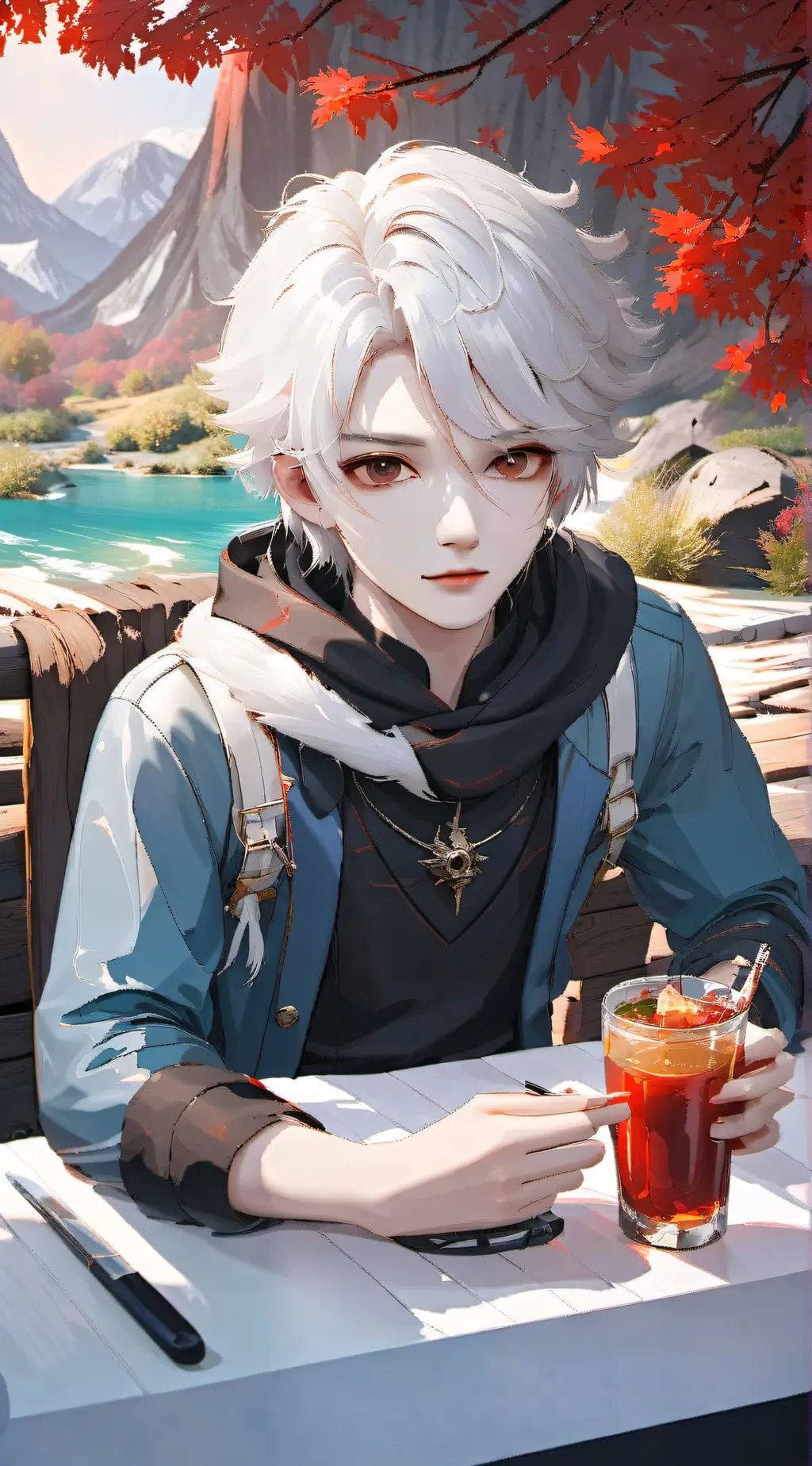 ai character: Elem background