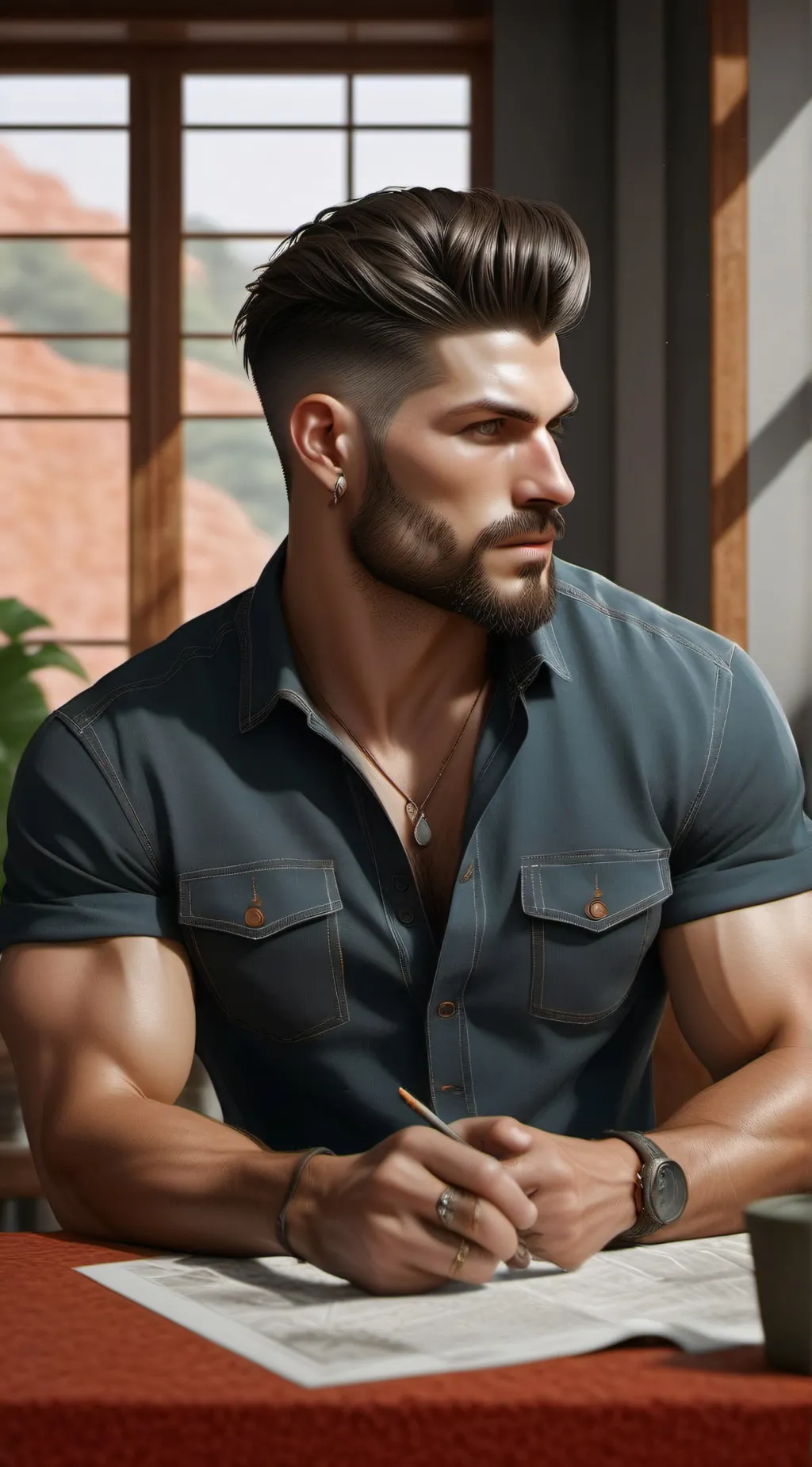 ai character: Nova royals background