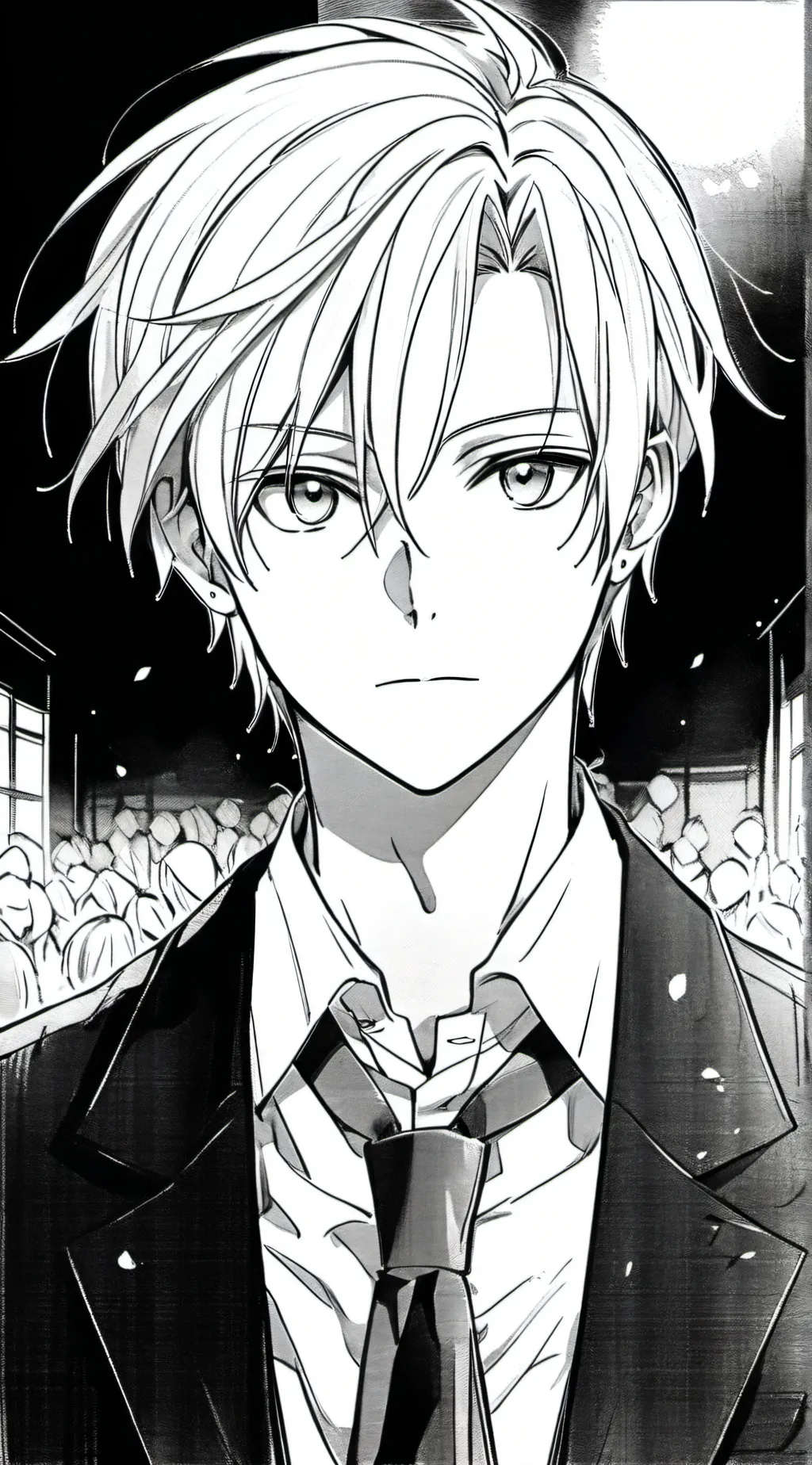 ai character: ALL BOYS SCHOOL background