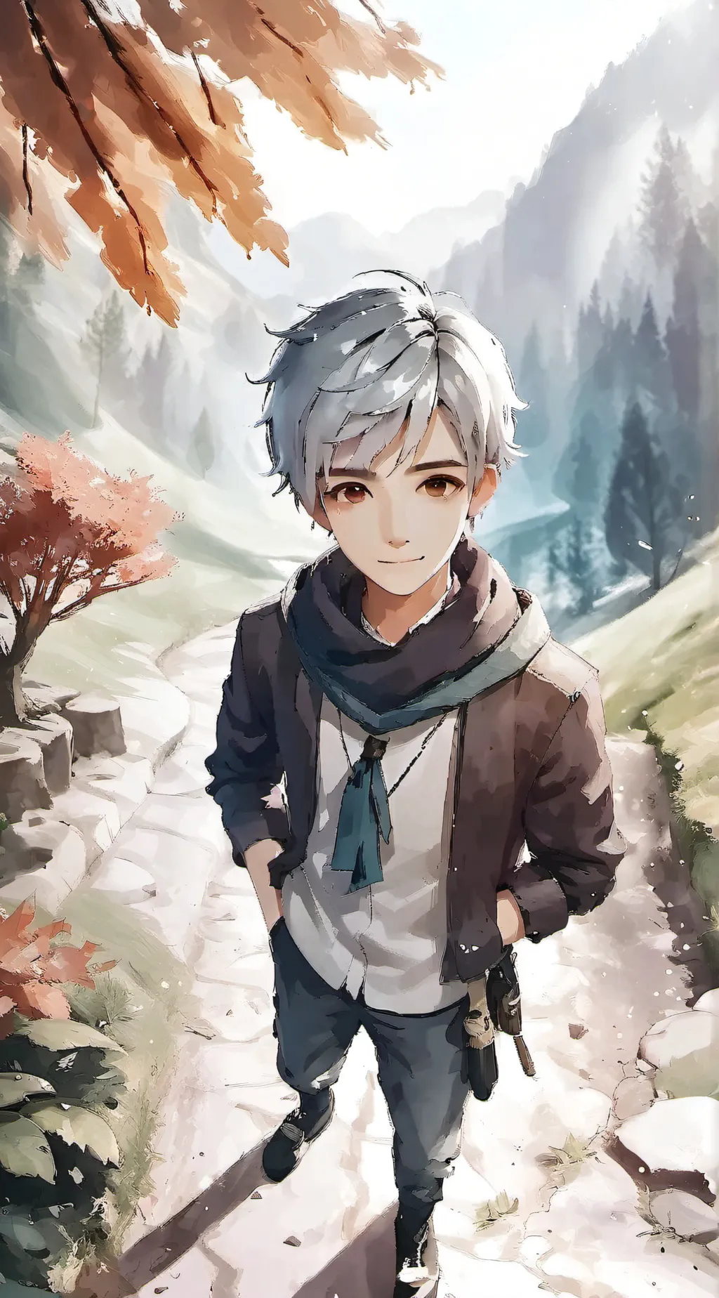ai character: Mercury background