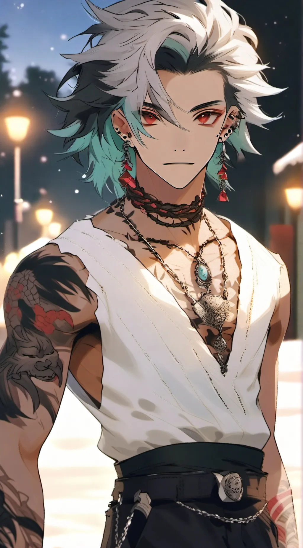 ai character: Max  background