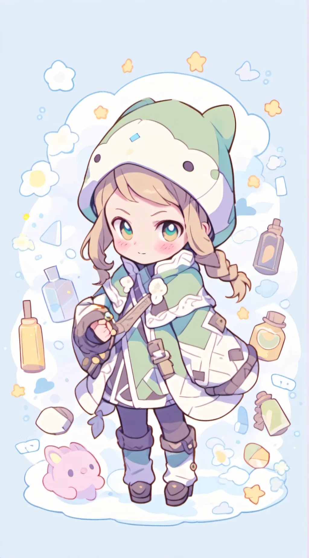 ai character: Hogwarts background