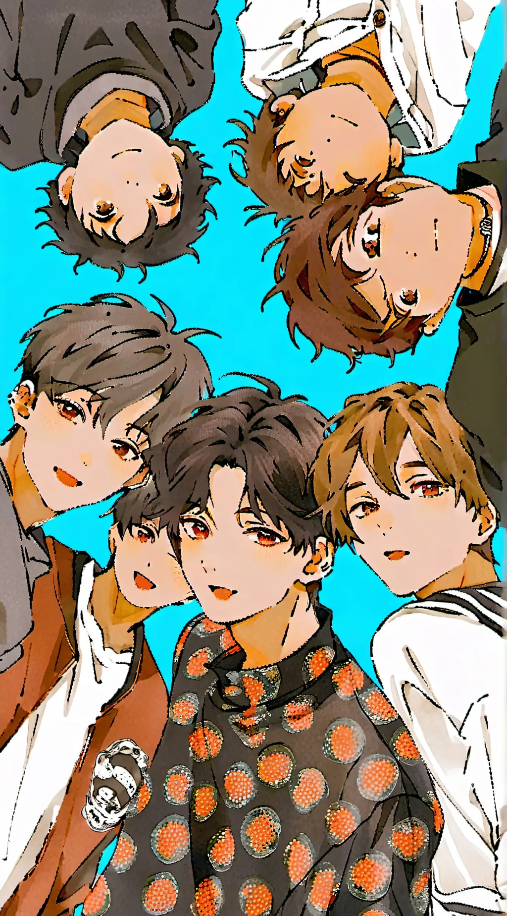 ai character: /SKZ GROUPCHAT\ background
