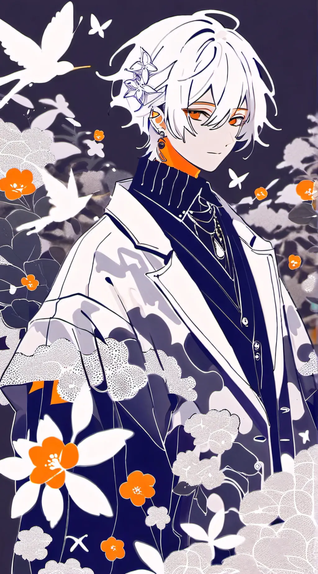 ai character: Hoshiko background