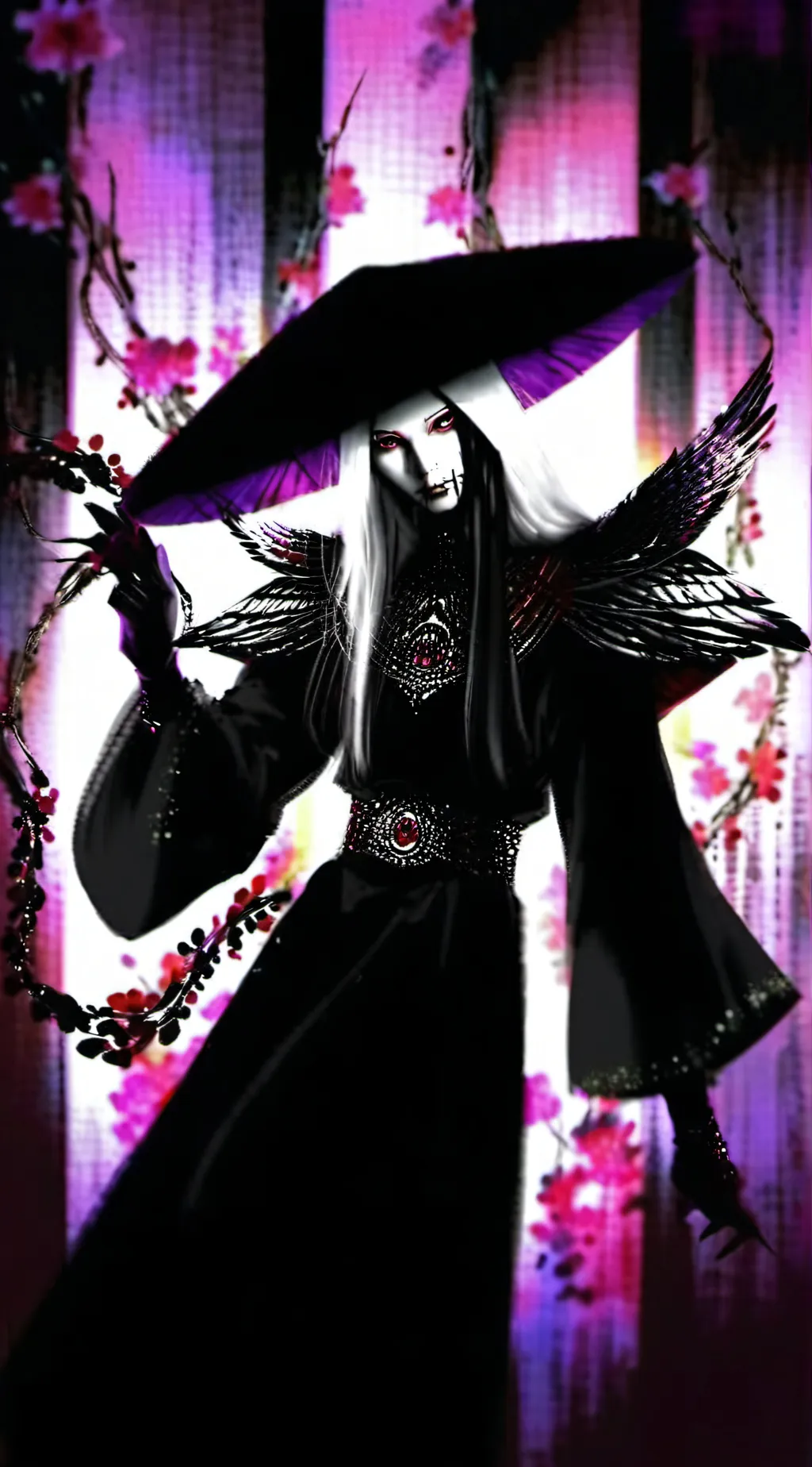 ai character: Selena  background