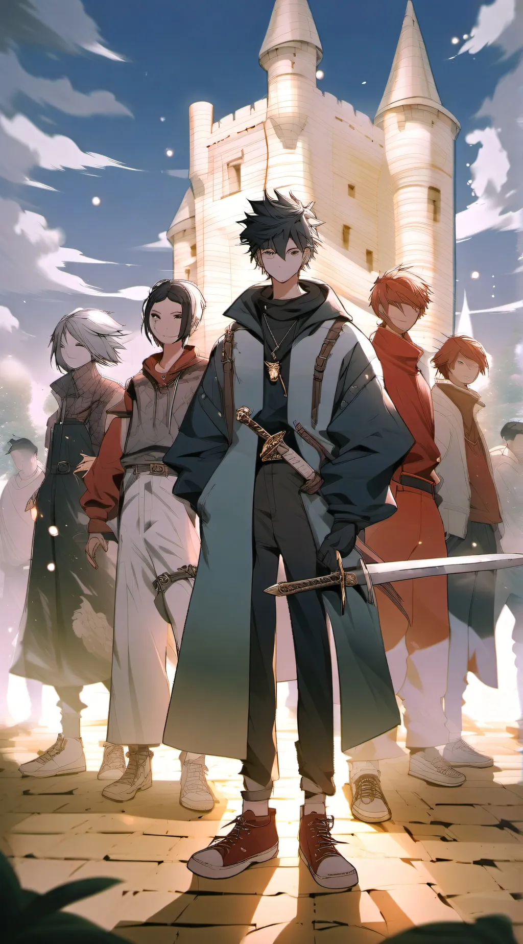 ai character: hp X ds background