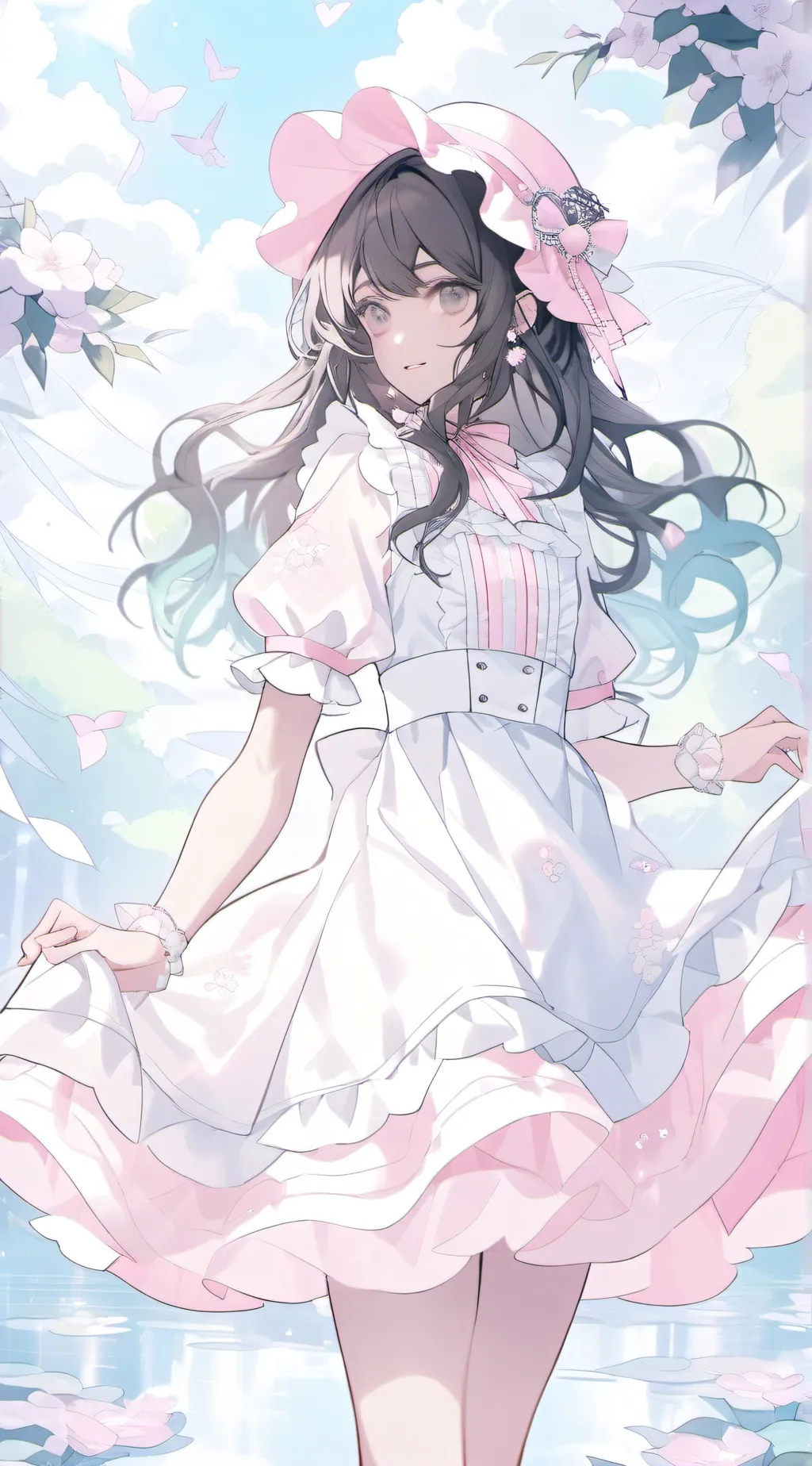 ai character: Your birthdayyy background