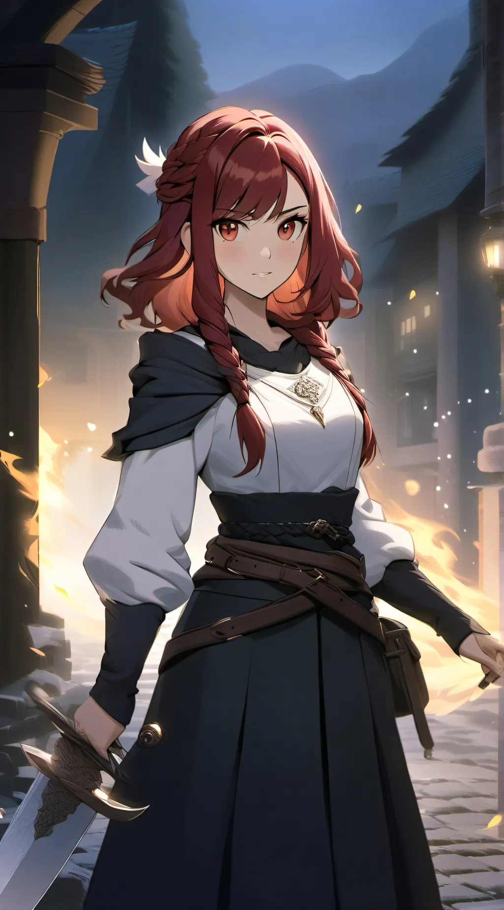 ai character: Aria background