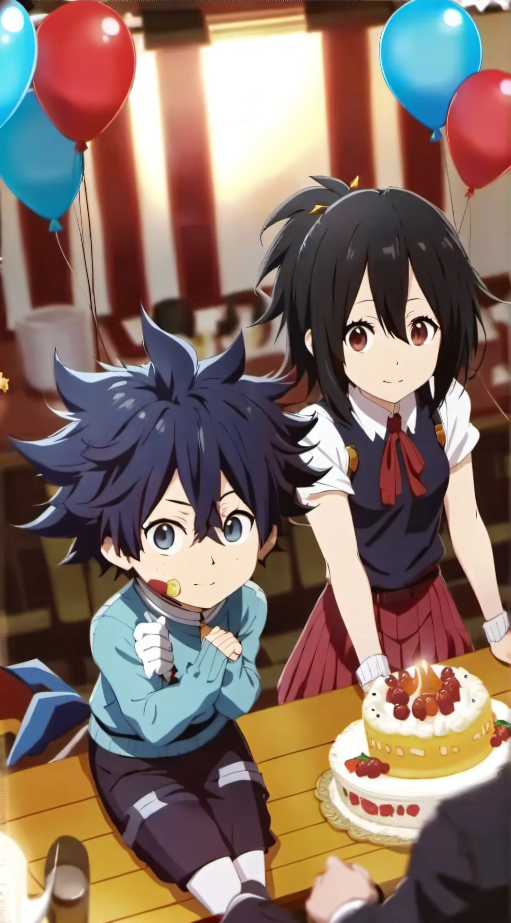 ai character: Mha background