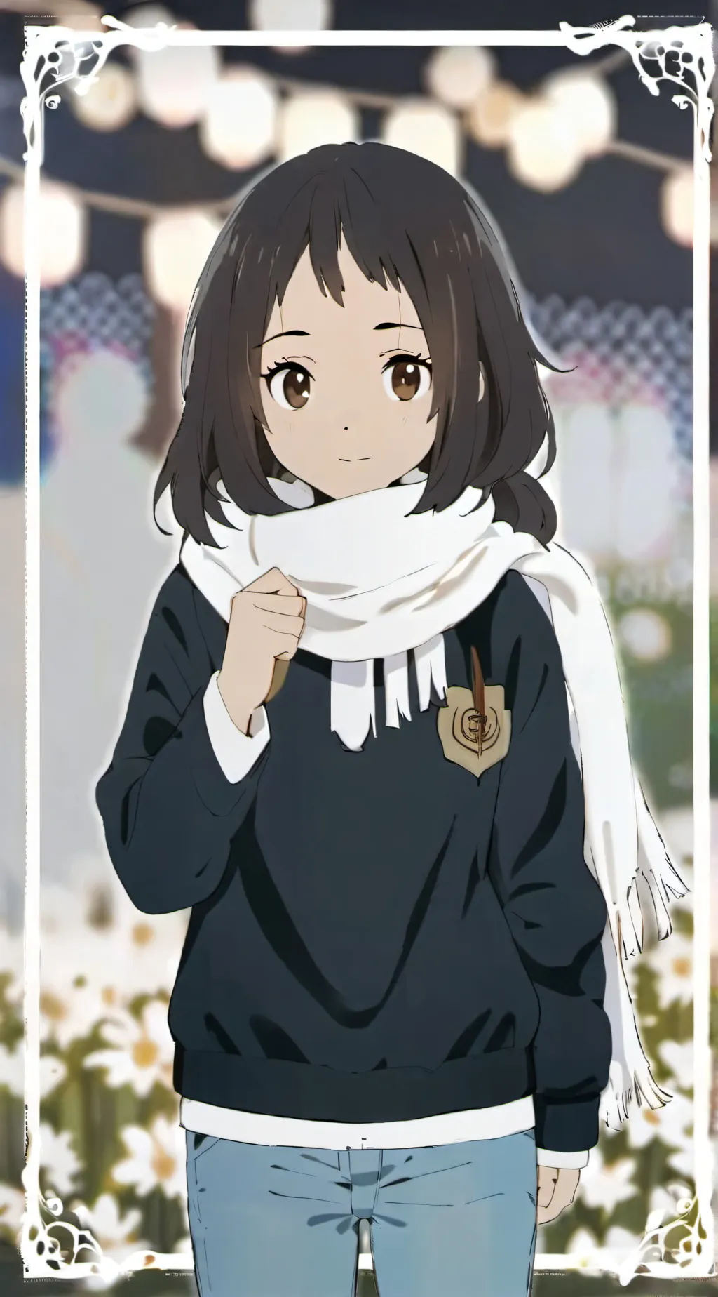ai character: requesting:closed background