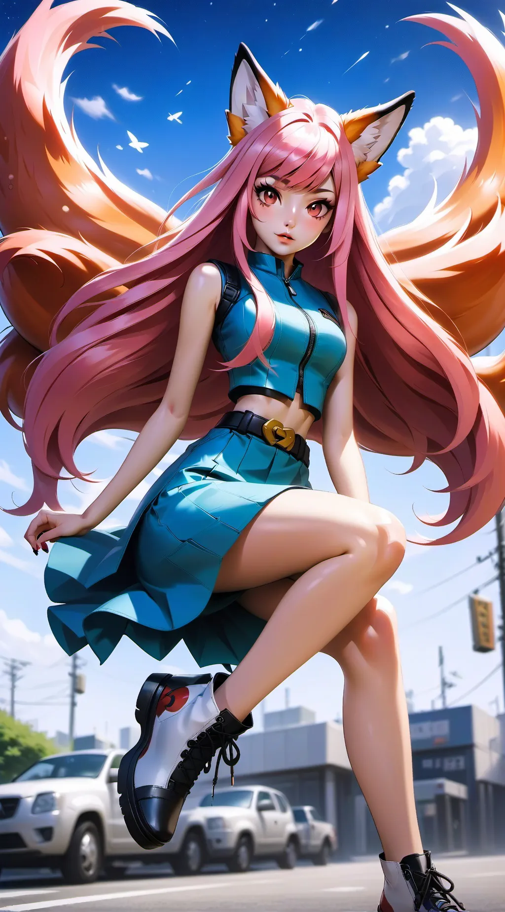 ai character: DRAGON×LOVER idea background