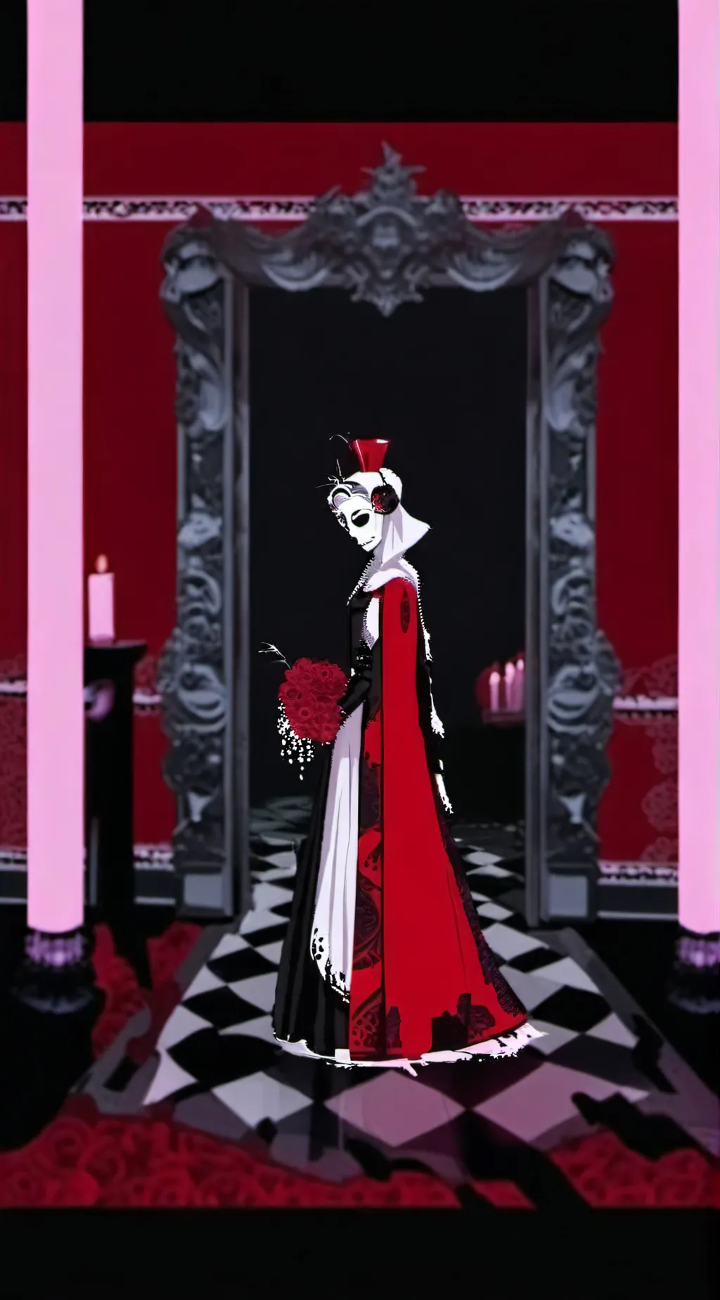 ai character: Valentino  background