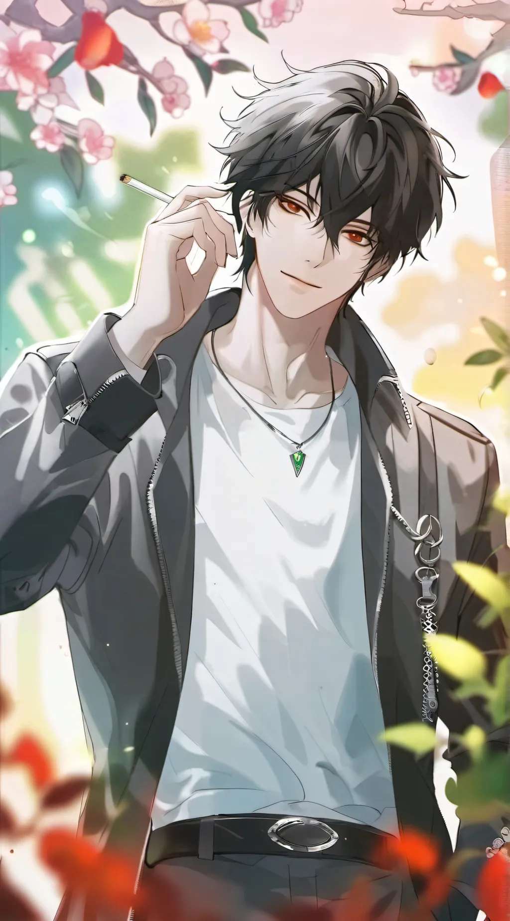 ai character: Justin background