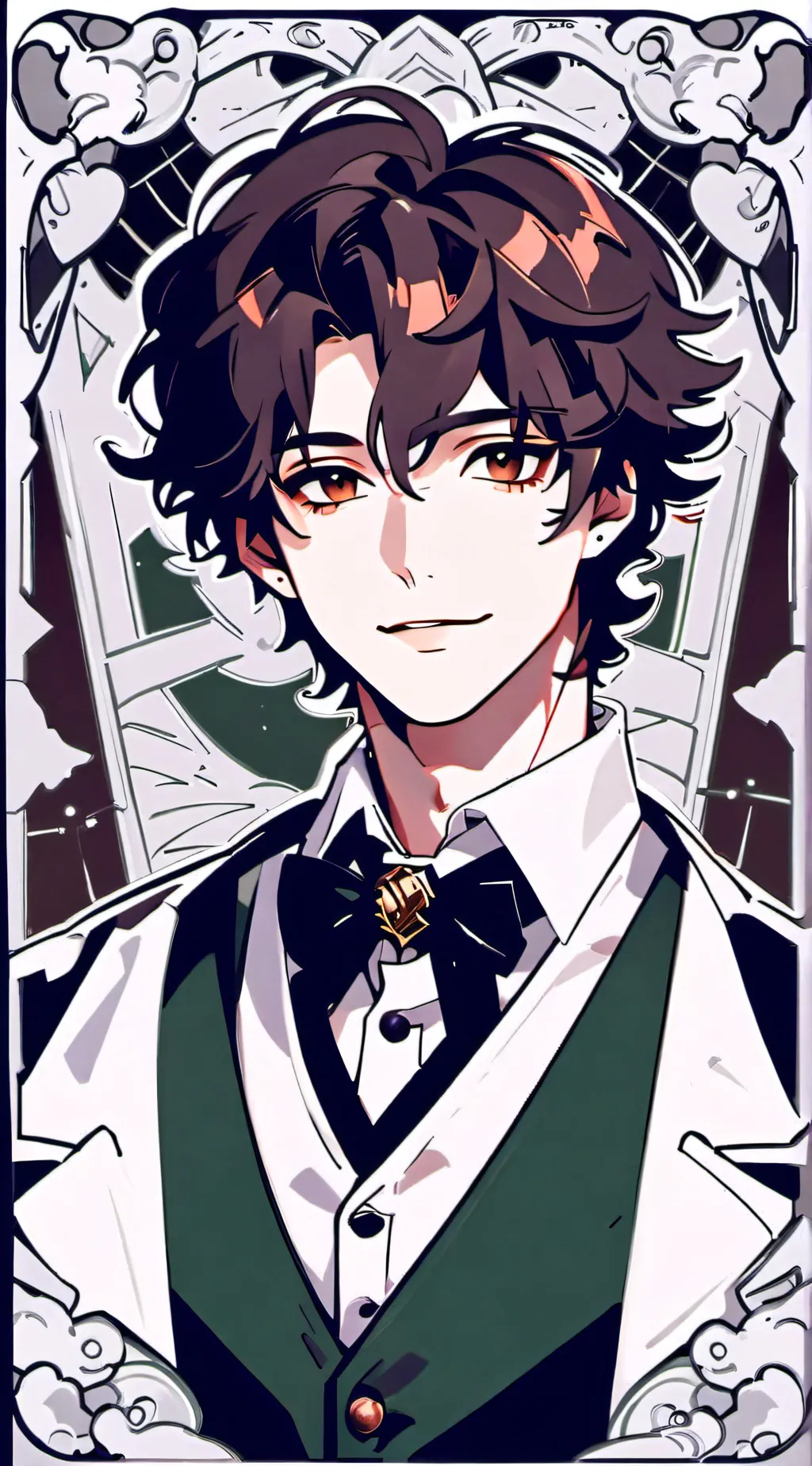ai character: Mattheo riddle ✨ background