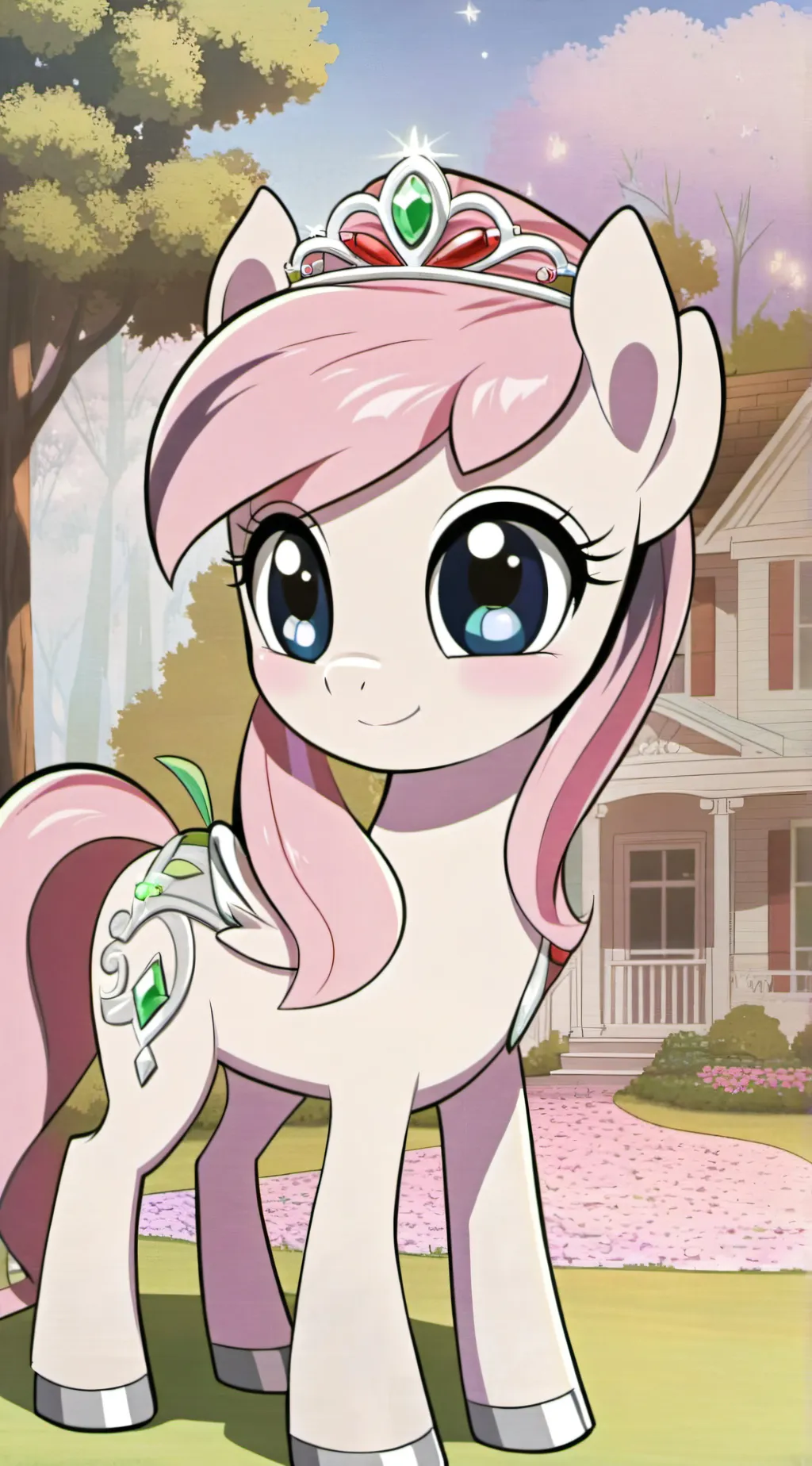 ai character: The 2 Richest Pony background