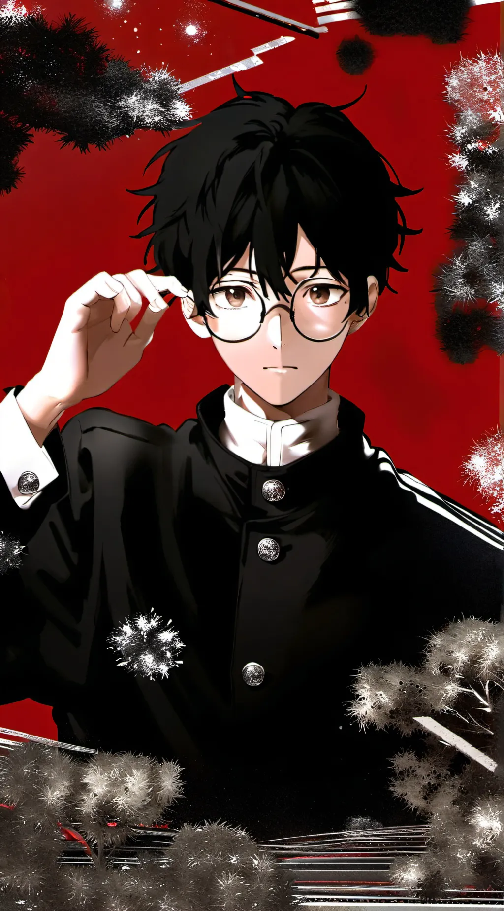 ai character: Okarun background