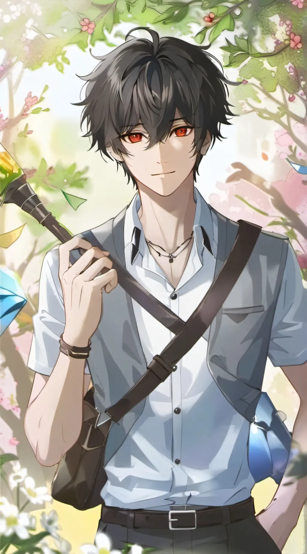 ai character: noah background
