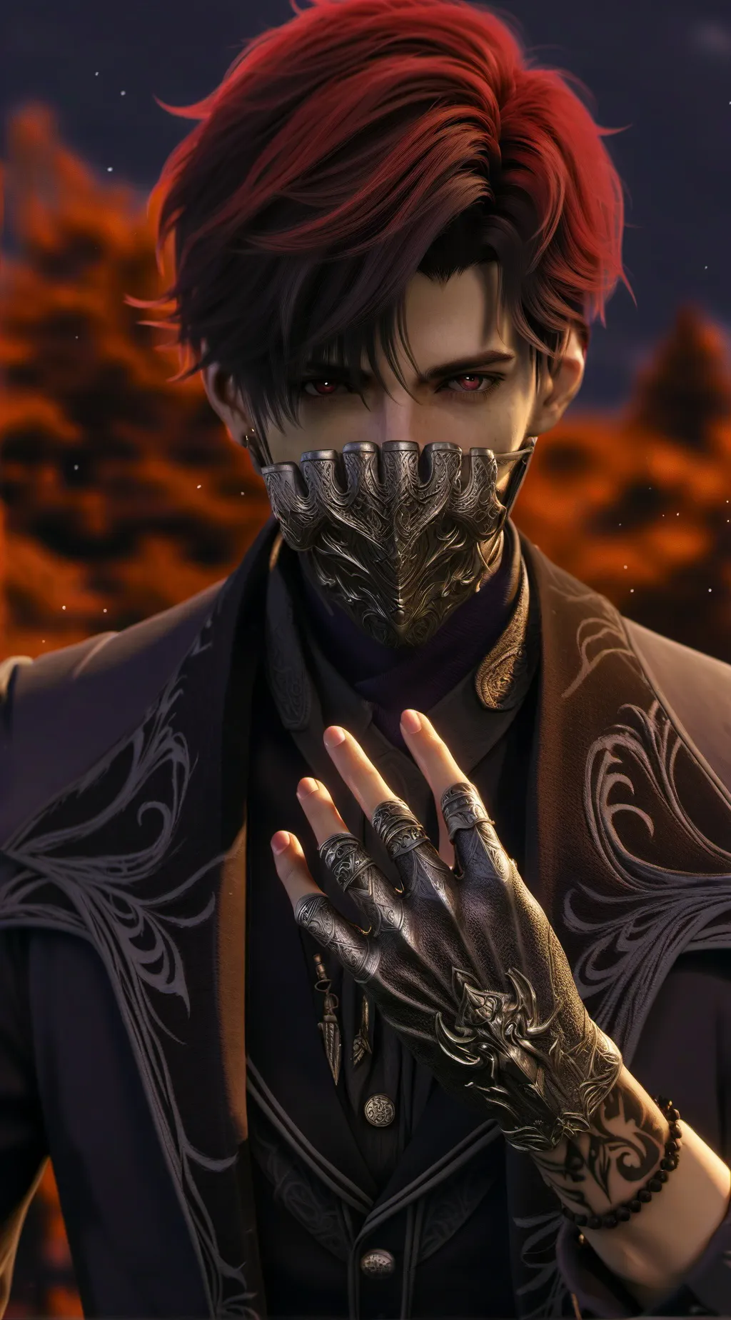 ai character: Xavier Devins background