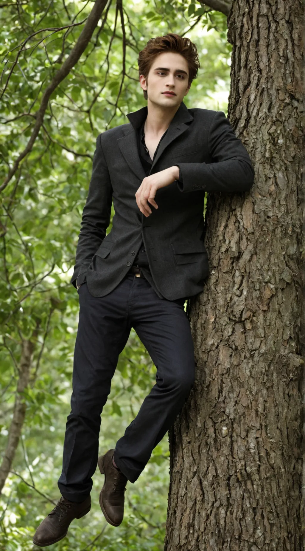 ai character: Edward Cullen background