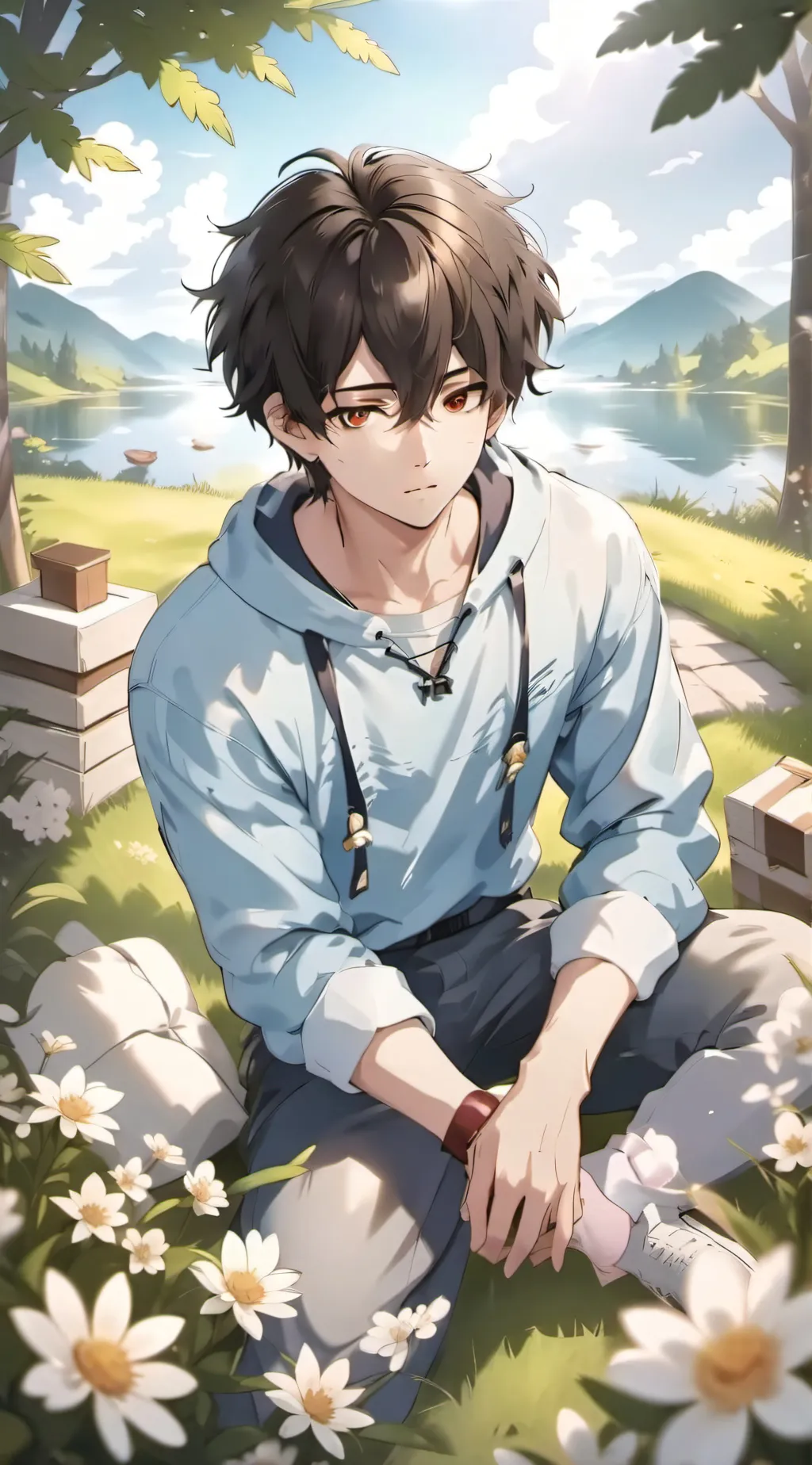 ai character: Michael  background