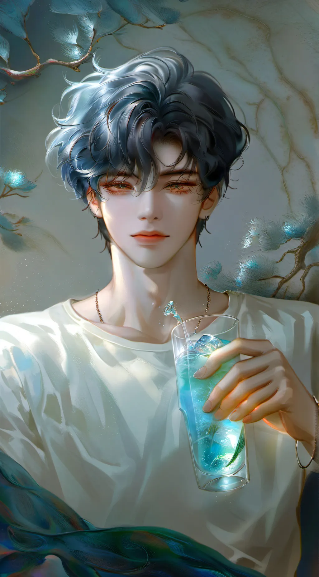 ai character: •\/| Will |\/• background