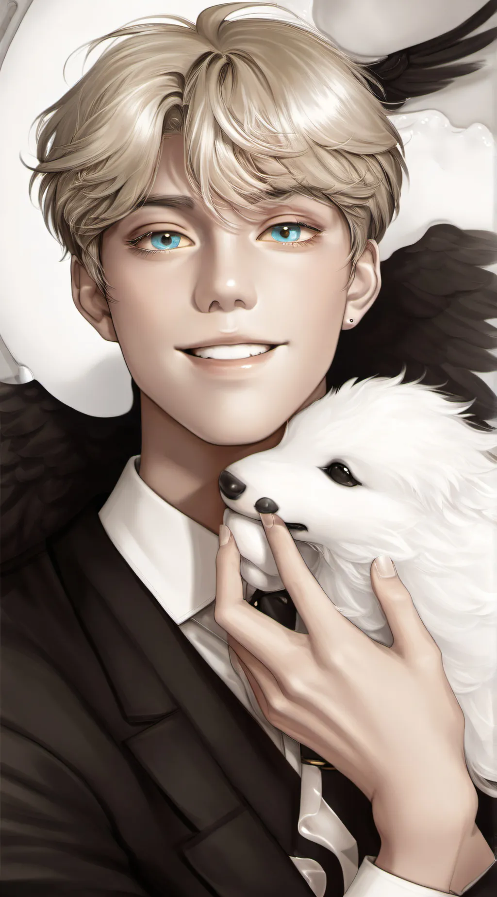 ai character: Ray background