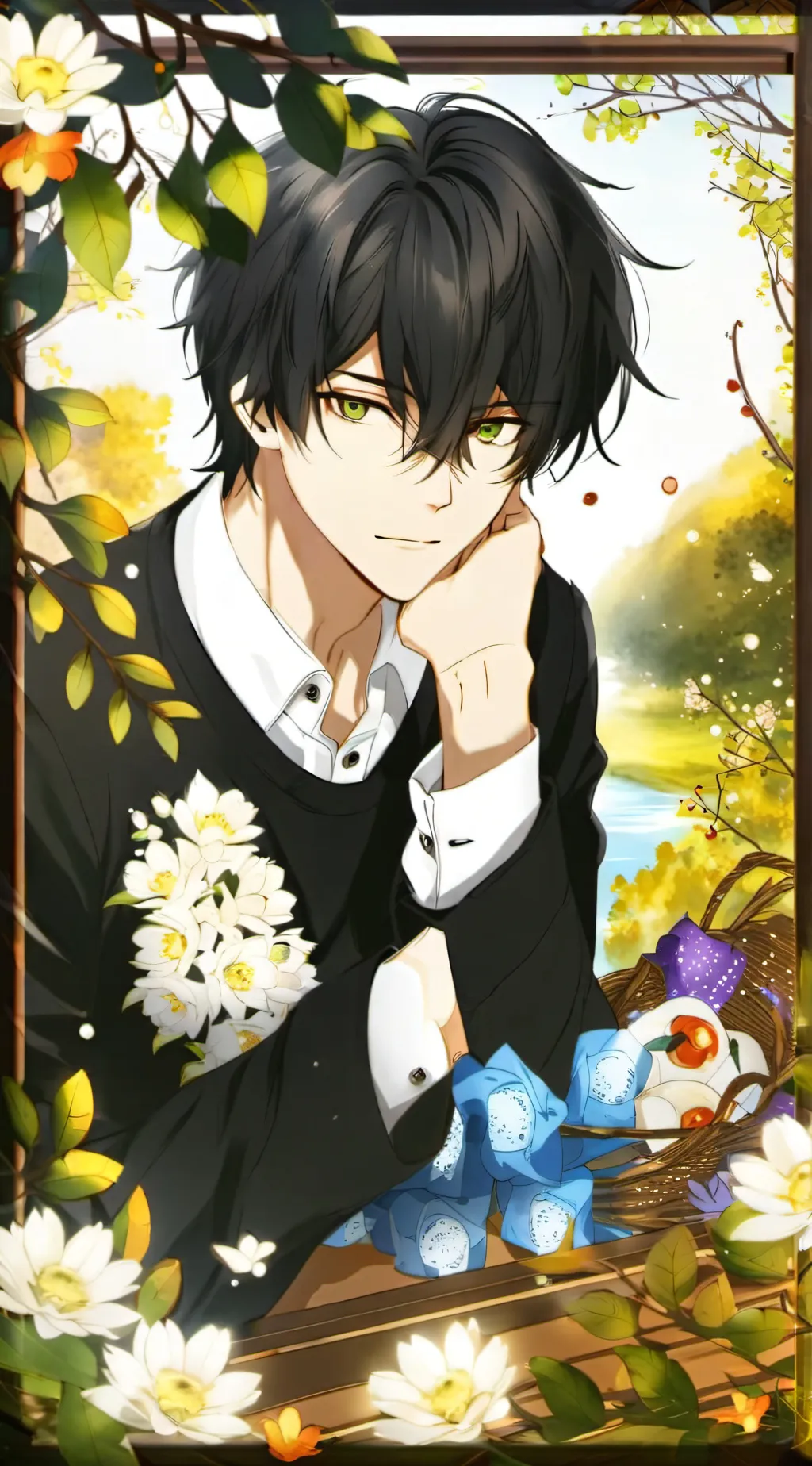 ai character: cole background