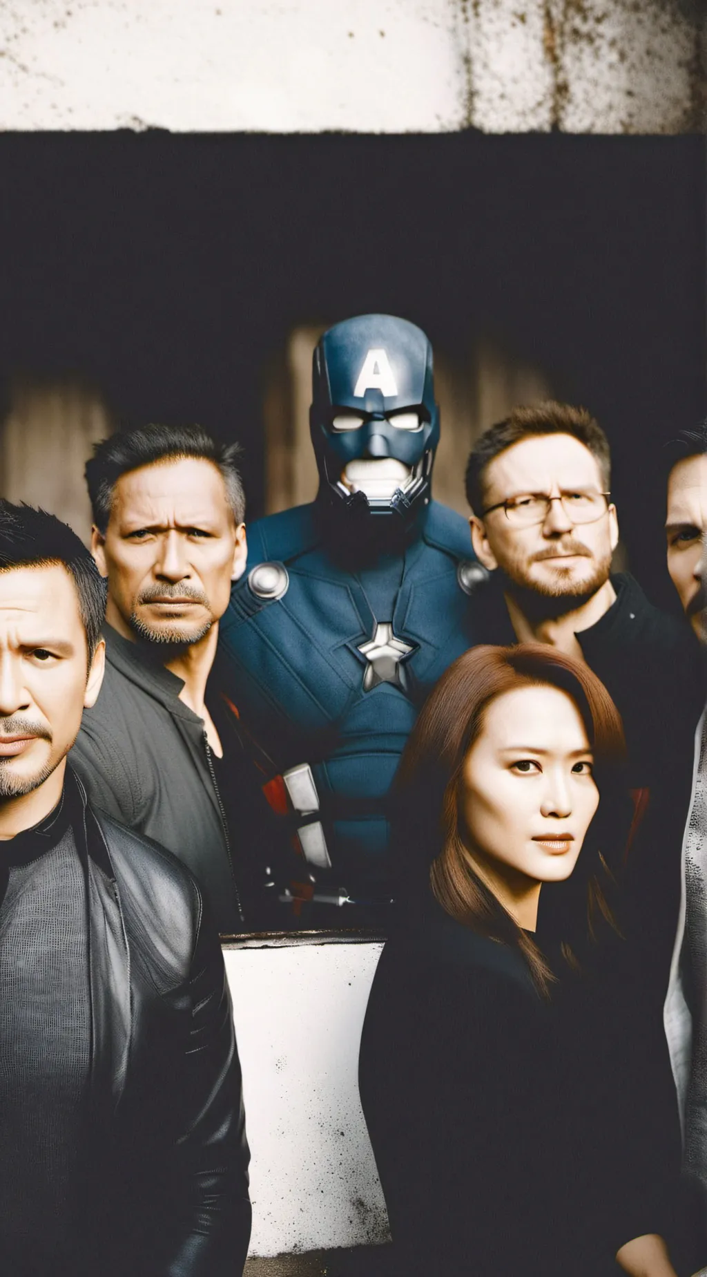 ai character: MCU cast interview background