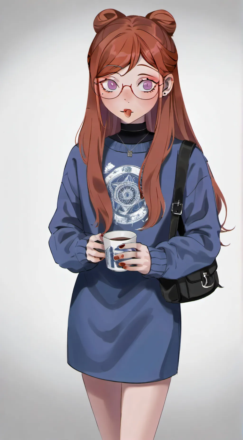 ai character: Mavi background