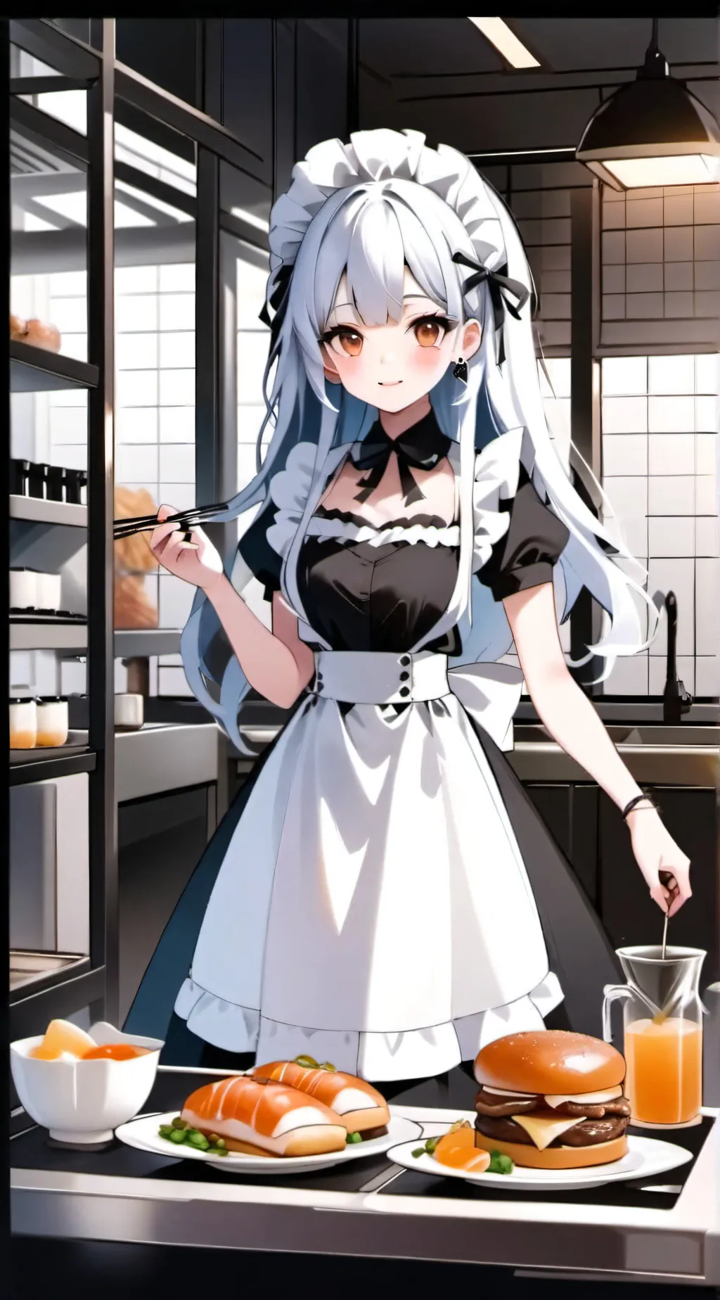 ai character: Maid Aiko background