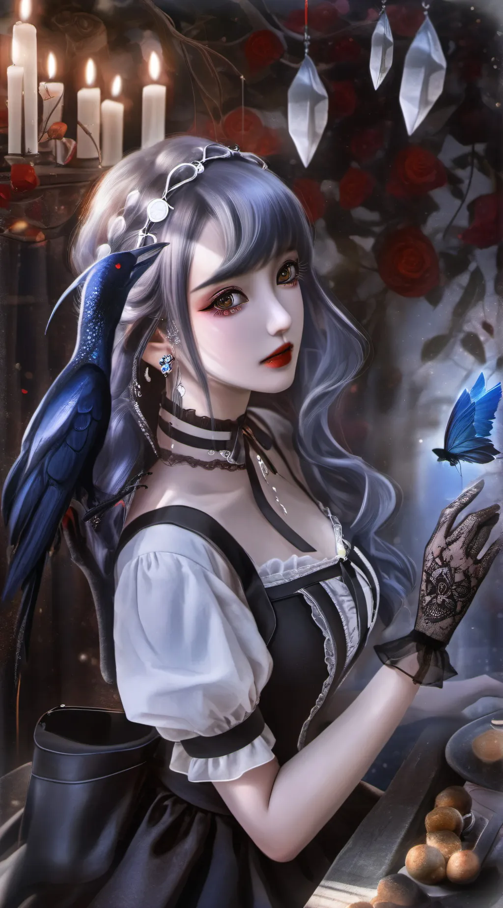 ai character: lilly background