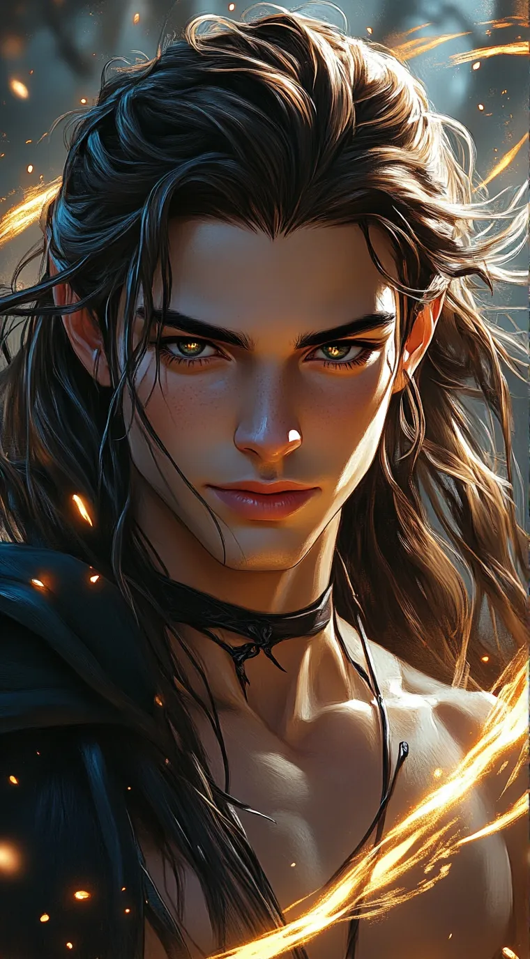 ai character: 🍂🌟🍁Elias🍁🌟🍂 background