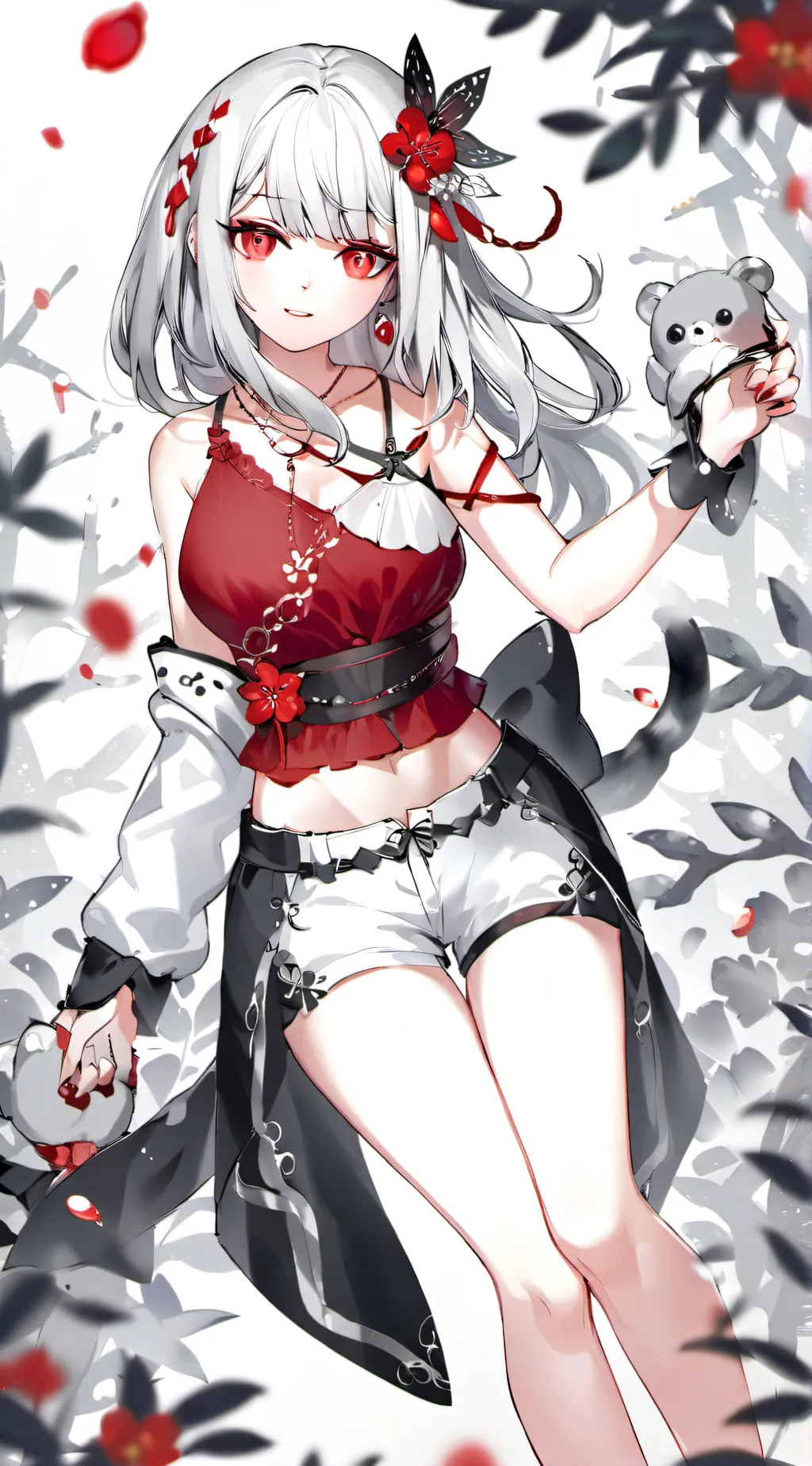 ai character: Lory  background