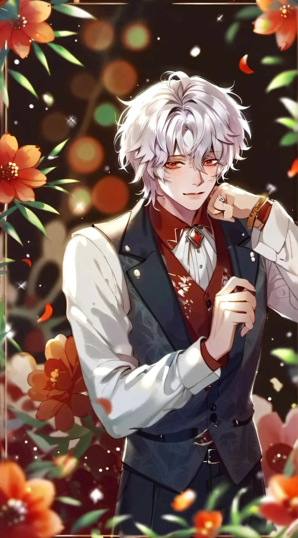 ai character: Xavier  background