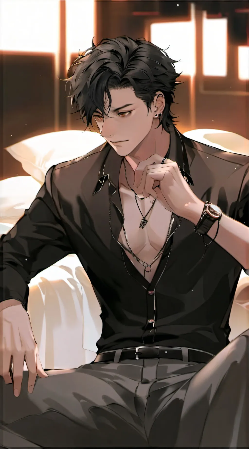 ai character: Axel background